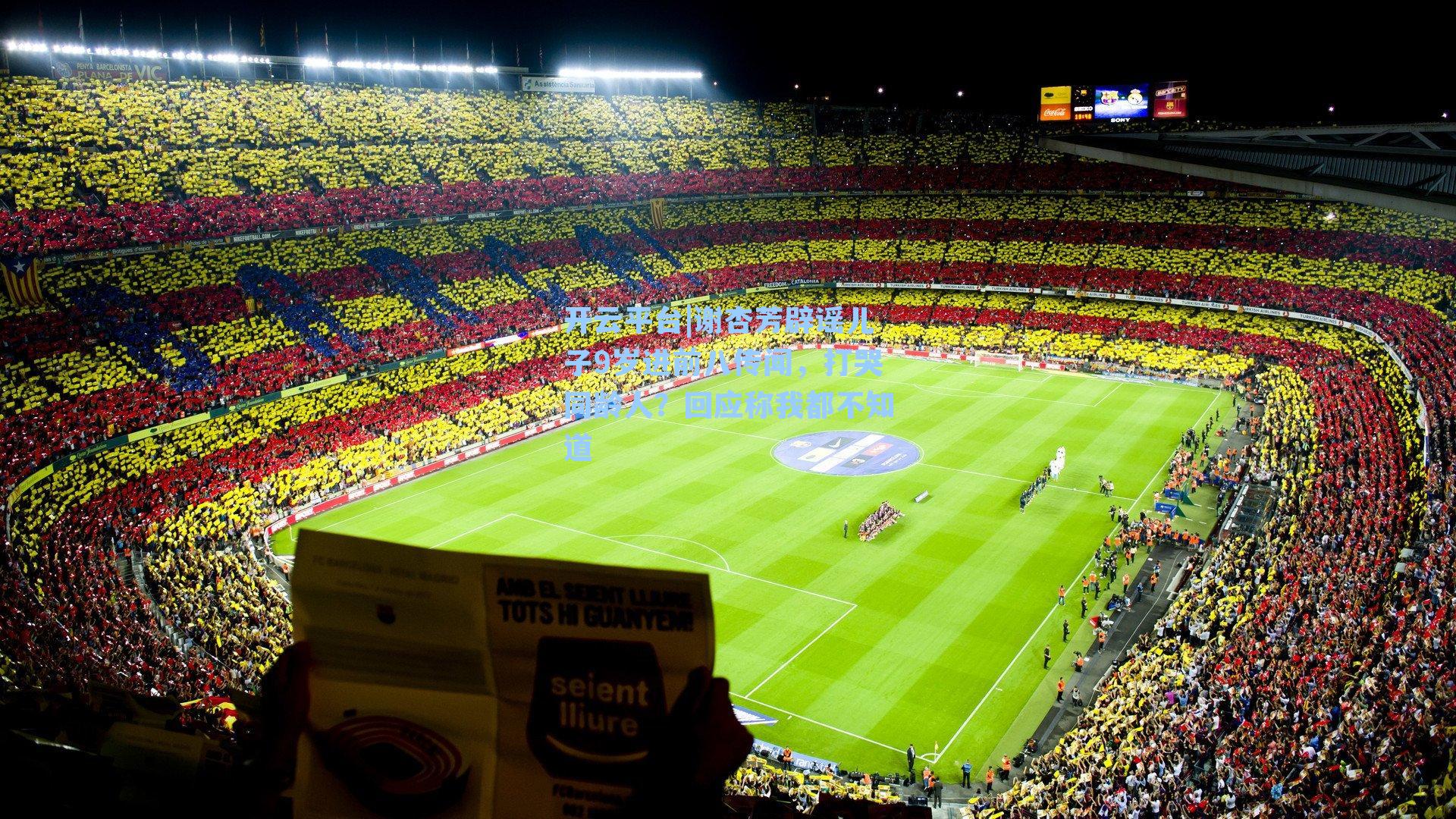 开云平台|谢杏芳辟谣儿子9岁进前八传闻，打哭同龄人？回应称我都不知道